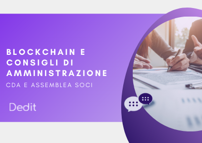 Blockchain per i consigli di amministrazione ed assemblea soci